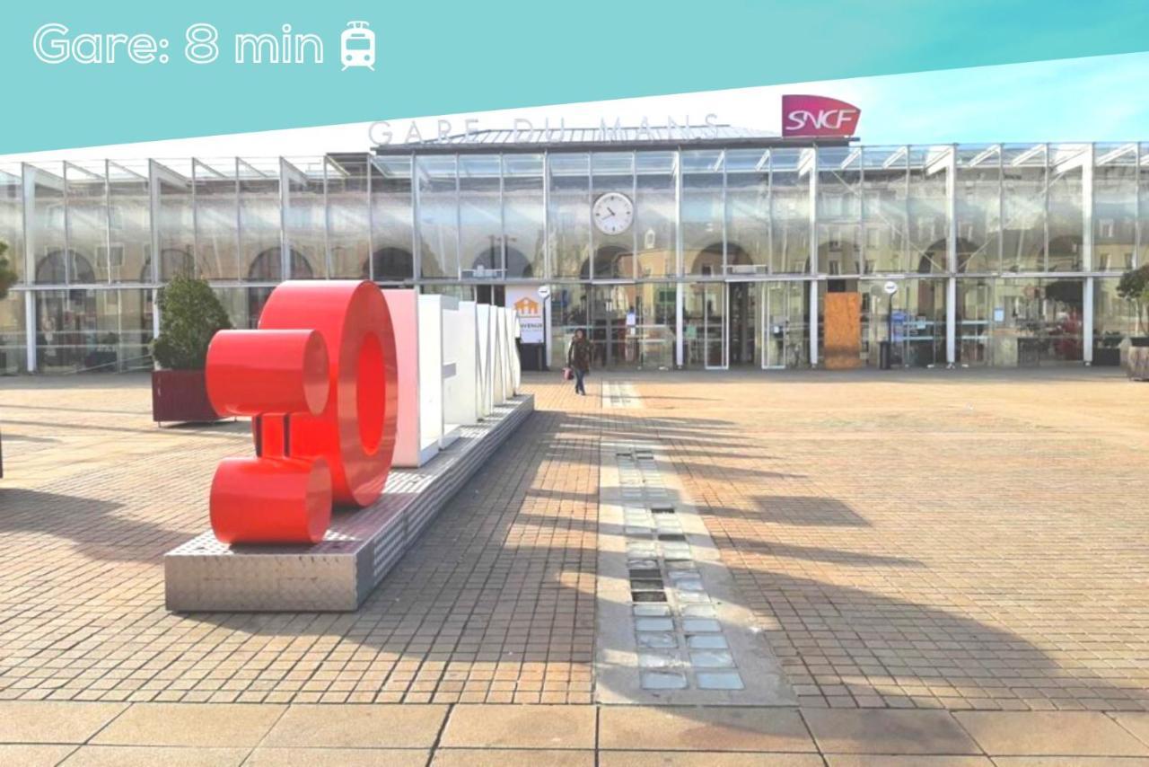 Gracy Studio - Centre Ville - Tramway - Wifi Le Mans Zewnętrze zdjęcie